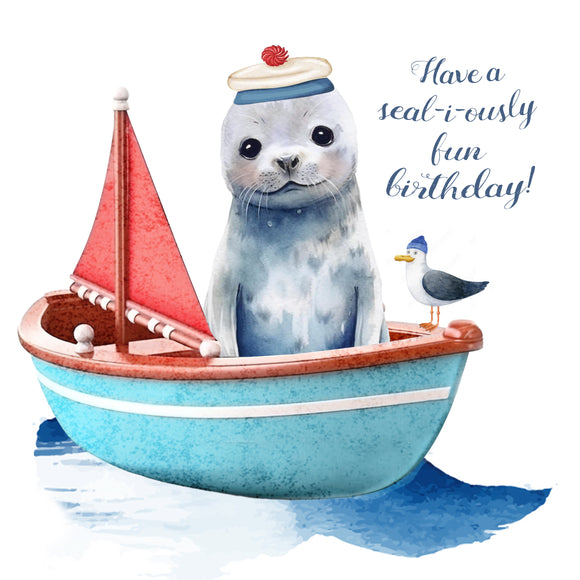 Birthday Seal Card