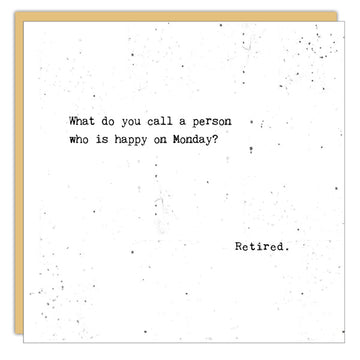 What Do You Call Retired Card