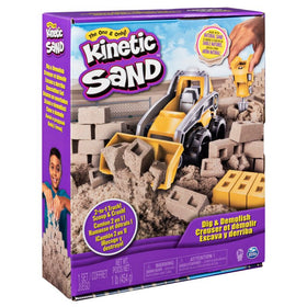 Kinetic Sand Construction DeluxeTruck 3pk