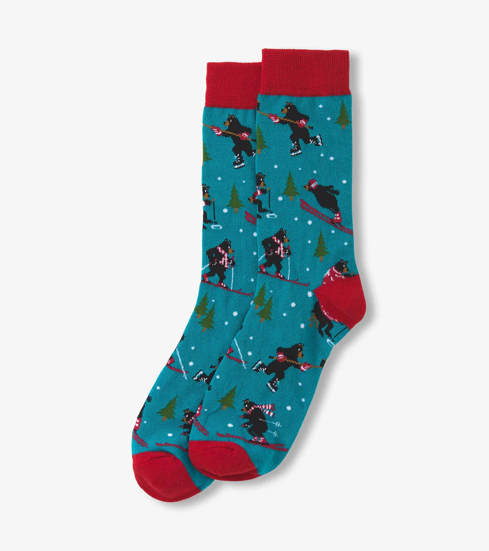 Men's Wild Winter Crew Socks - 0