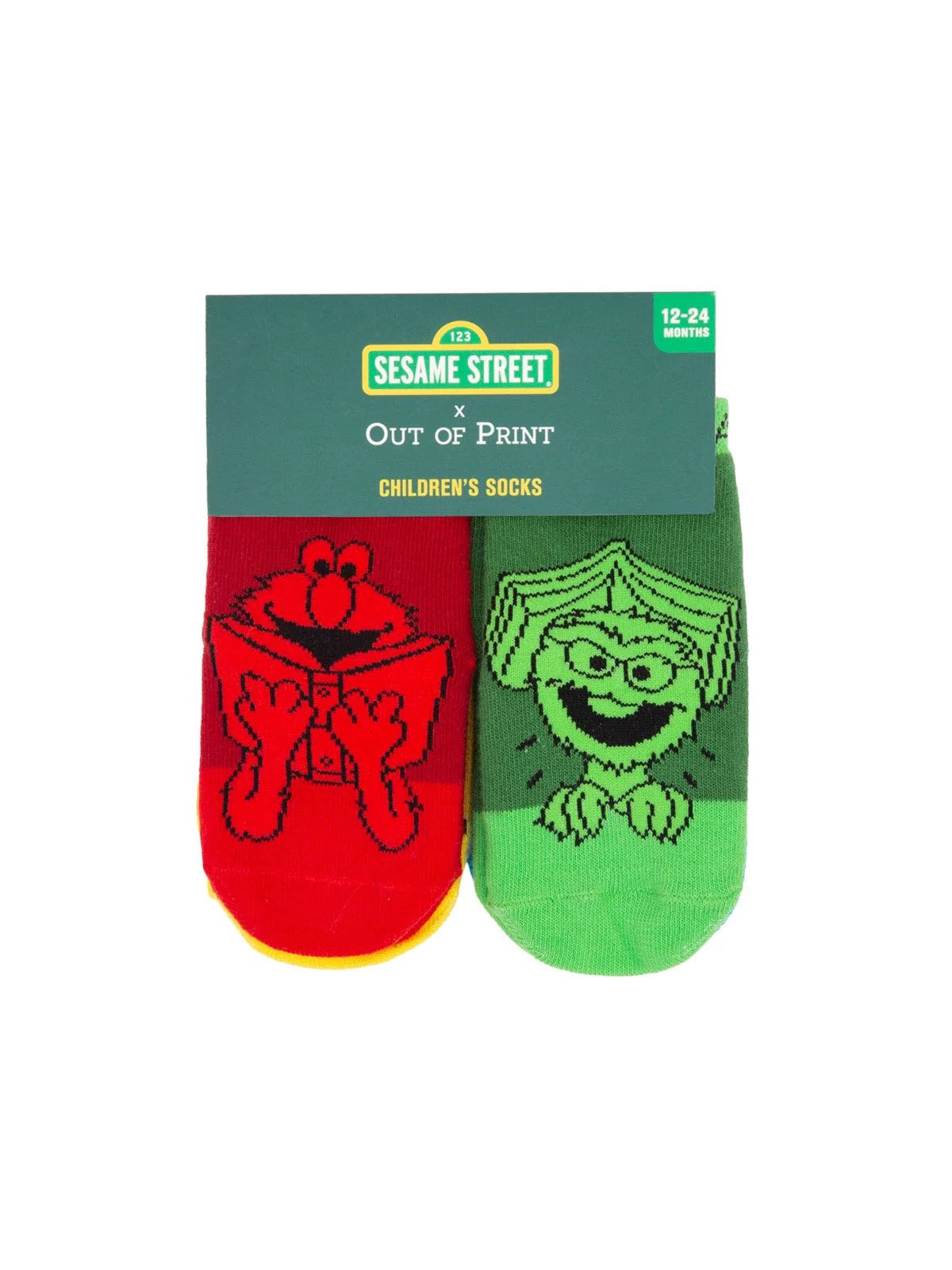 Sesame Street Children's Socks (4-pack) --- size 2-3T