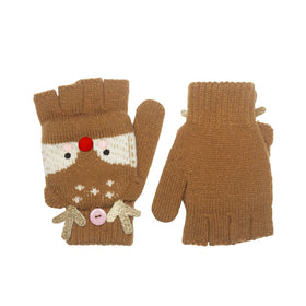 Little Reindeer Knitted Gloves