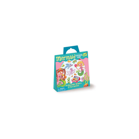 Mermaid Reusable Sticker Tote