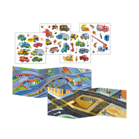 Cars & Trucks Reusable Sticker Tote - 0