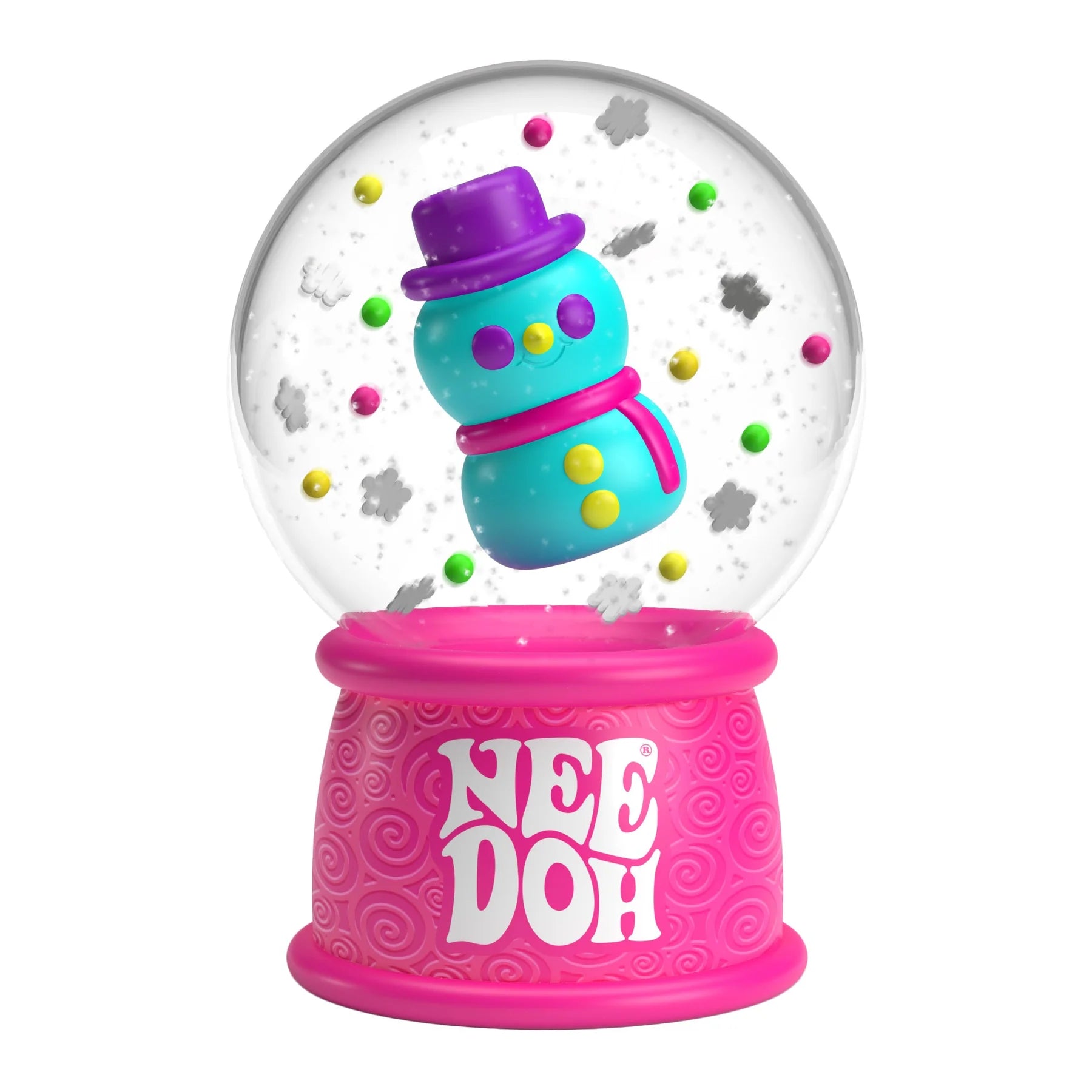 NeeDoh Squishmas Snow Globe