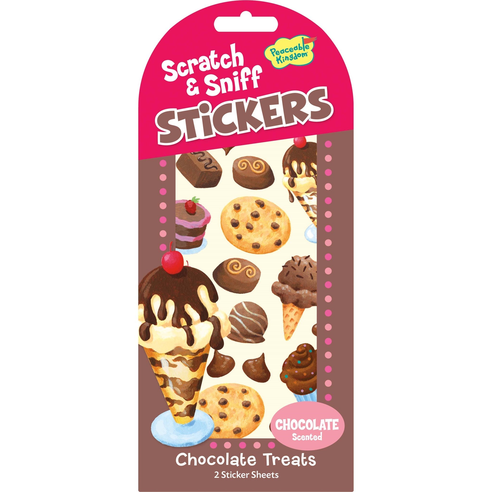 Chocolate Scratch and Sniff Stickers