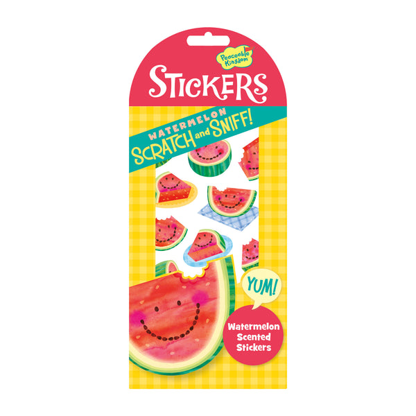 Watermelon Scratch and Sniff Stickers