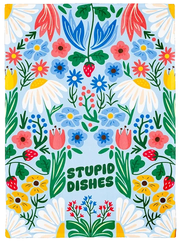 Stupid Dishes Dish Towel - 0
