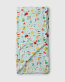 Loulou Lollipop Muslin Swaddle (various patterns)-7