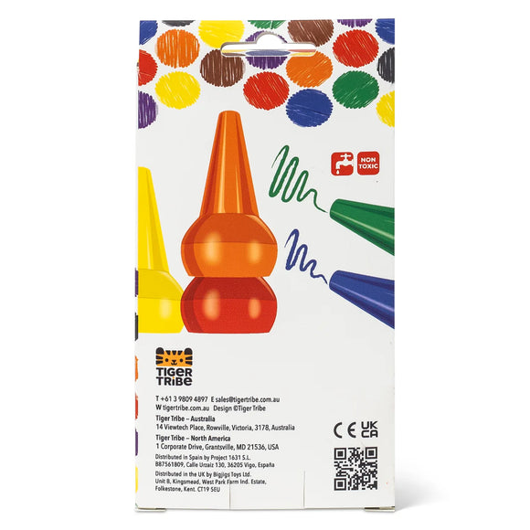 Stackable Crayons - Retro Rainbow