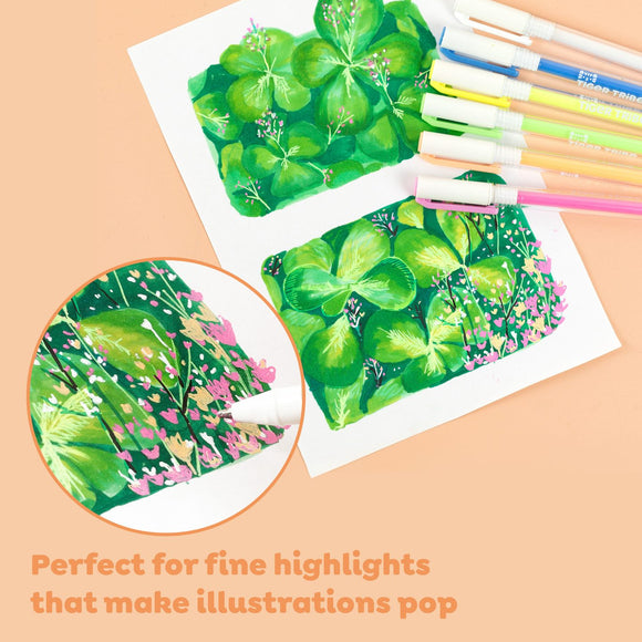 Neon Fine Tip Paint Pens