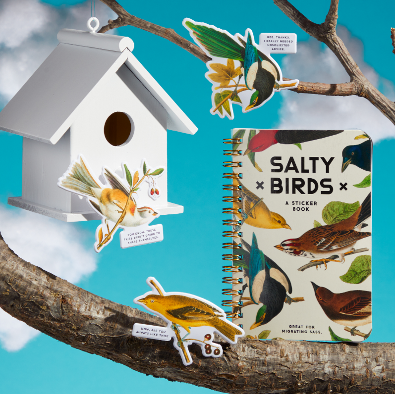 Salty Birds Sticker Book - 0