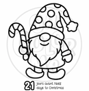 Advent Mini Coloring Book - Countdown to Christmas-2