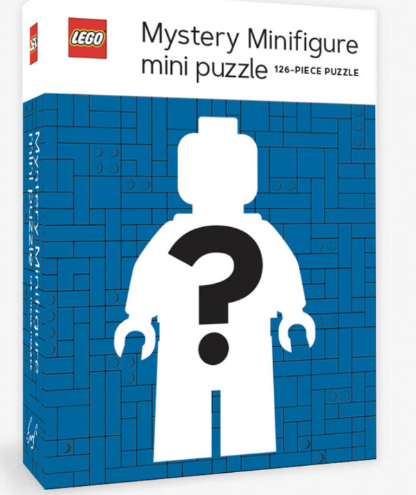 Lego Mystery Mini-figure Mini Puzzle (Blue Edition2)