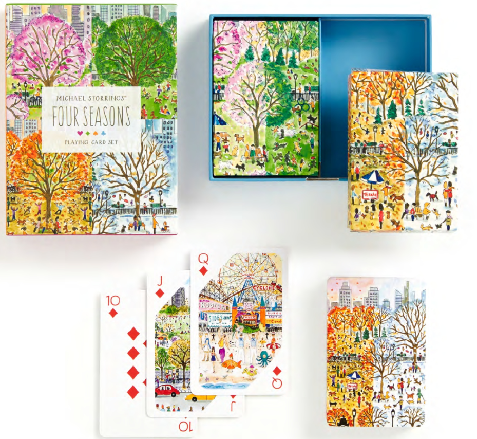 Michael Storrings Four Seasons Playing Card Set