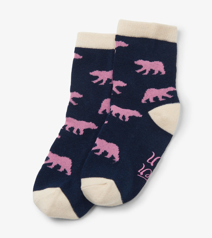 Sister Bear Kids Crew Socks