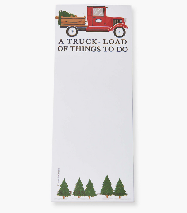 A Truck Load Of Things To Do Magnetic List