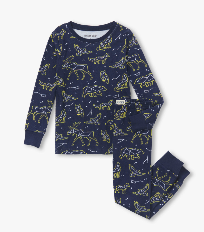 Animal Constellations Kids Pajama Set