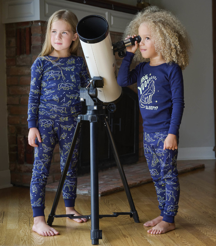 Animal Constellations Kids Pajama Set - 0