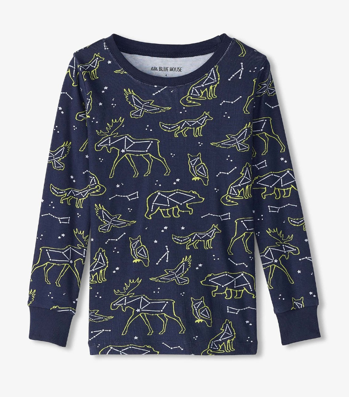 Animal Constellations Kids Pajama Set