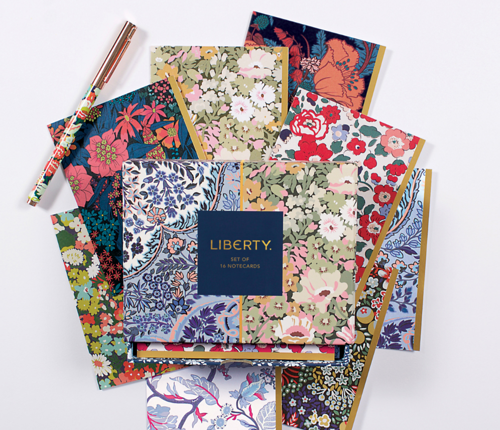 Liberty Floral Greeting Assortment Notecard Set