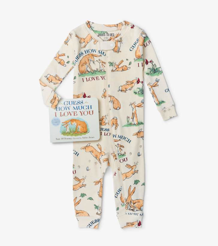 Guess How Much I Love You Book and Infant Coverall