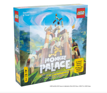 Monkey Palace - LEGO Monkey Palace game box featuring colorful tower and monkey figures, unique gift for kids and grown-ups.