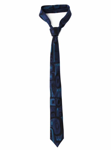 Polyester Woven Tie - Thunderbird