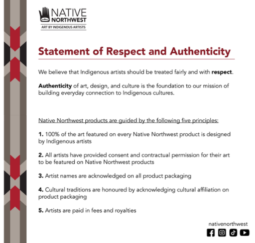 Folding Card - Native Northwest