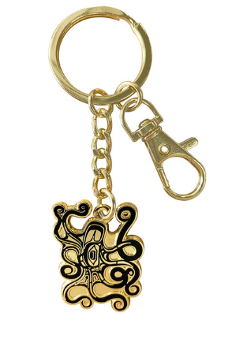 Enamel Keychain - Octopus