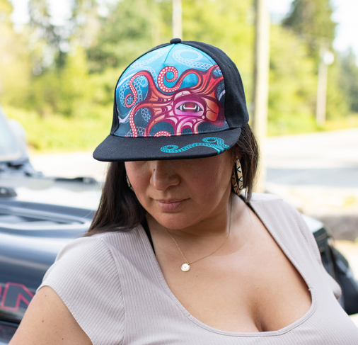 Snapback Cap - Octopus - 0