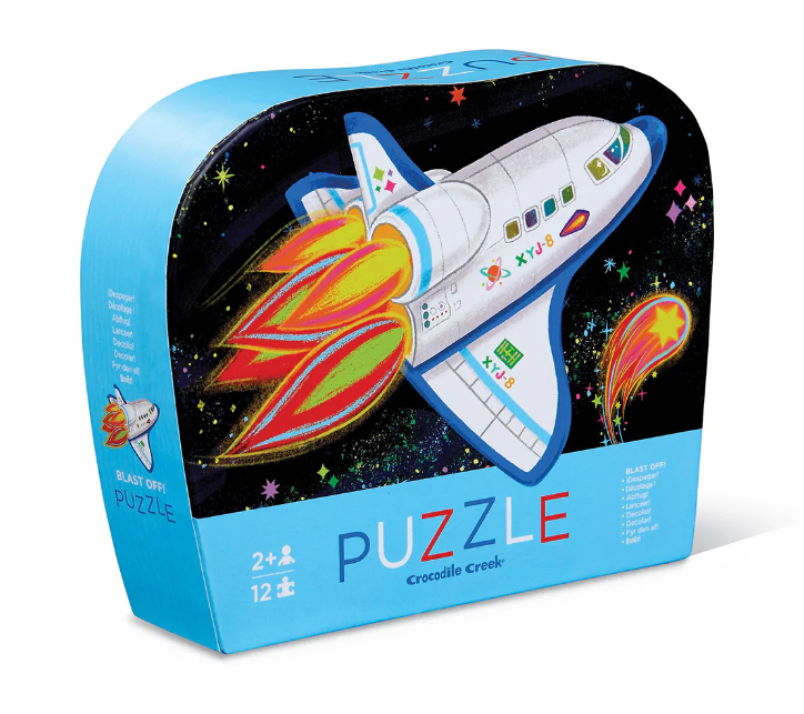 12 PC Mini Puzzle: Blast Off