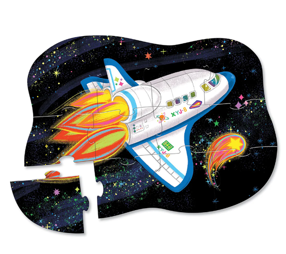 12 PC Mini Puzzle: Blast Off