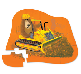 12 PC Mini Puzzle: Go Mister Bear - 0