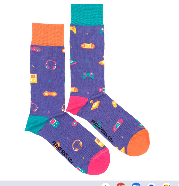 Men's Video Games Socks