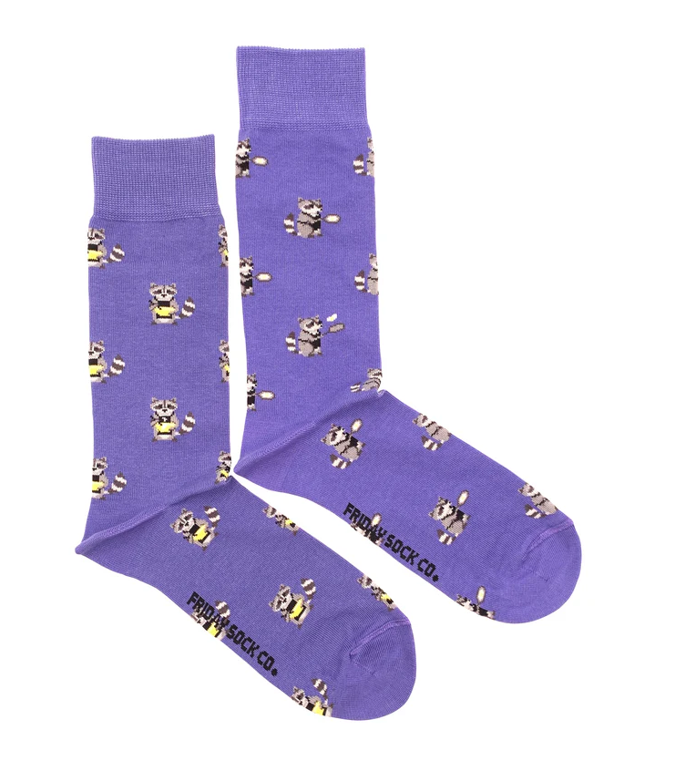 Men's Raccoon Cooking Socks