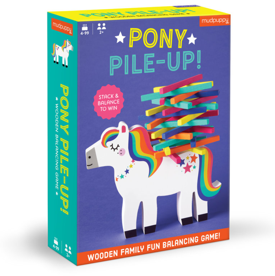 Pony Pile-Up Wooden Balancing Game