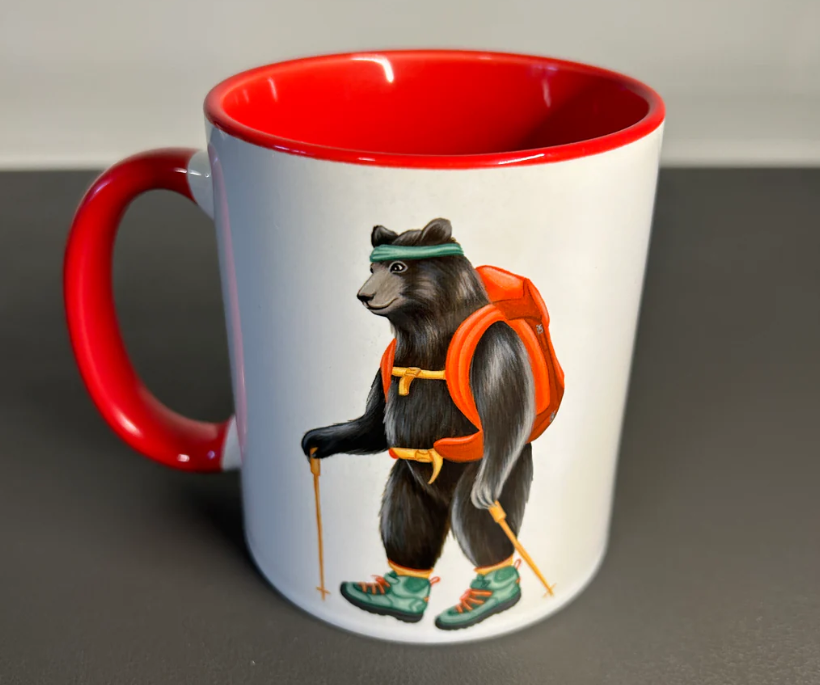 Bear Hiking Mug - 0