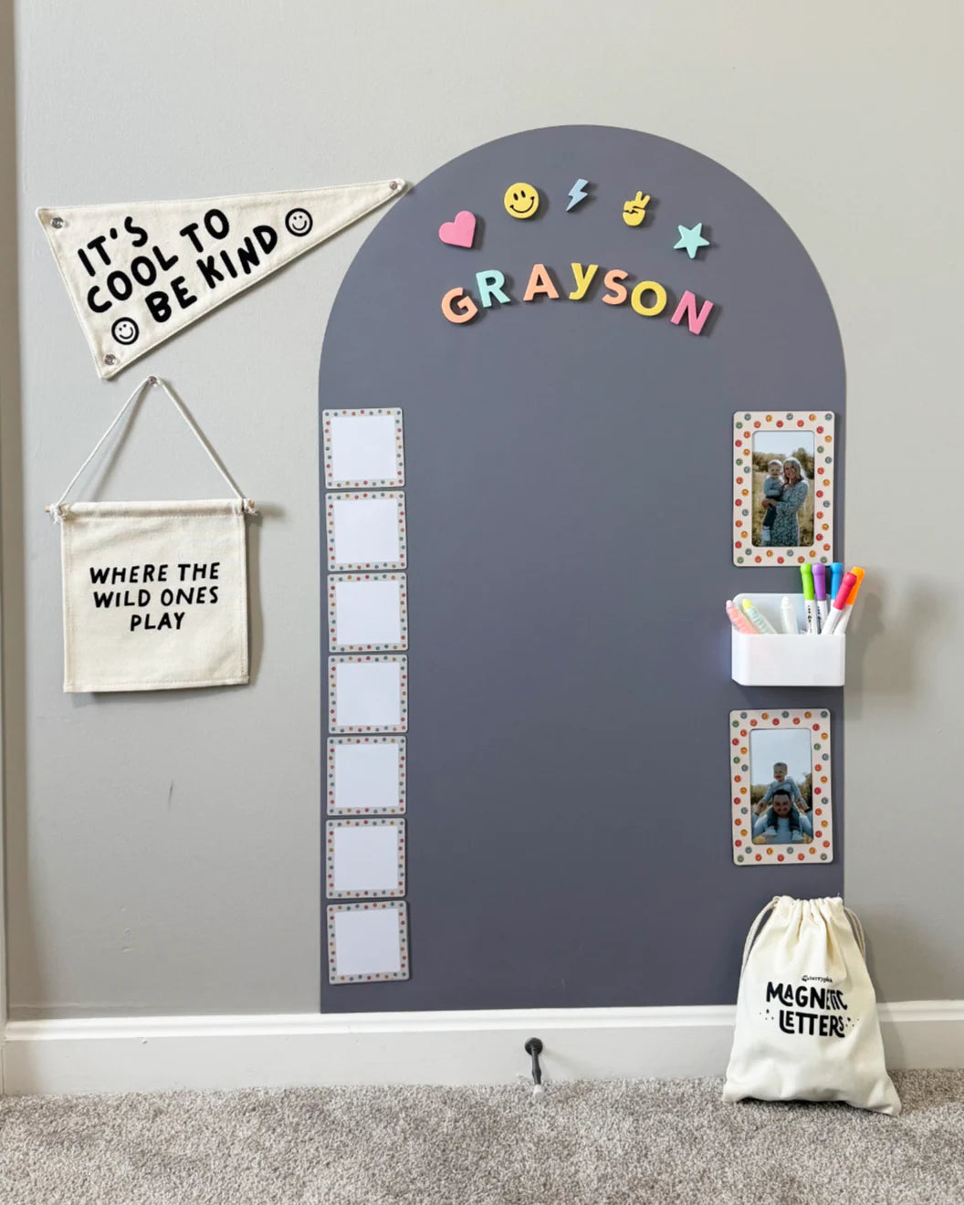 Magic Playwall - Arch Magnetic Wall Decal | Cherrypick