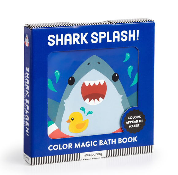Shark Splash! Colour Magic Bath Book