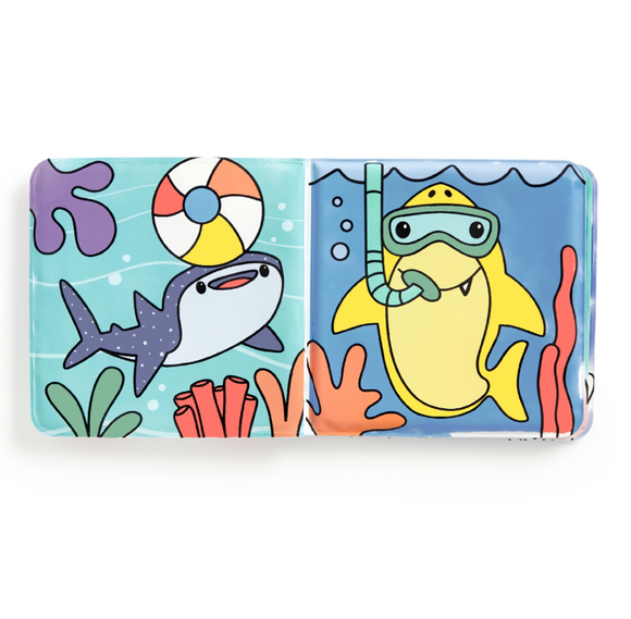 Shark Splash! Colour Magic Bath Book