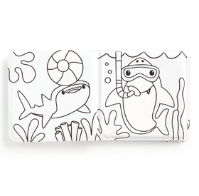 Shark Splash! Colour Magic Bath Book - 0