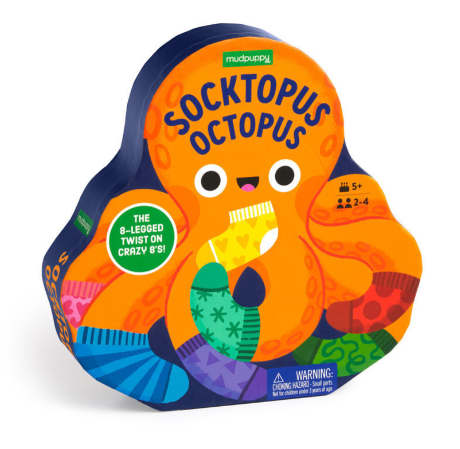 Socktopus Octopus Shaped Box Game