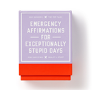 Emergency Affirmations for Exceptionally Stupid Days Card Deck-4