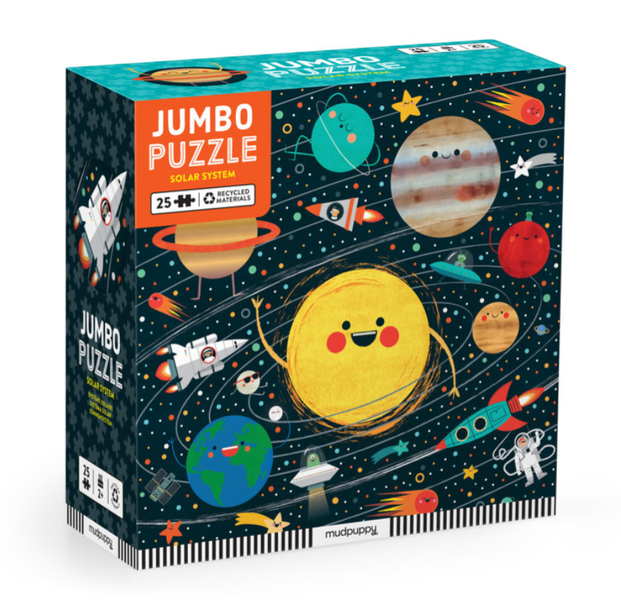 Solar System Jumbo Puzzle 25pc