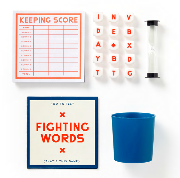Fighting Words Dice Game
