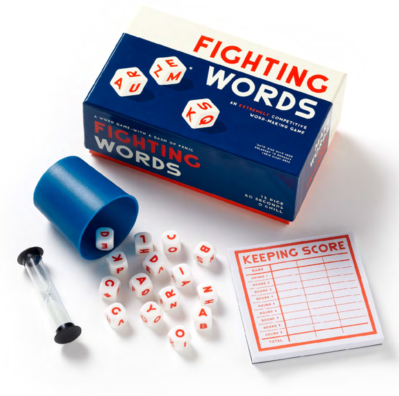 Fighting Words Dice Game