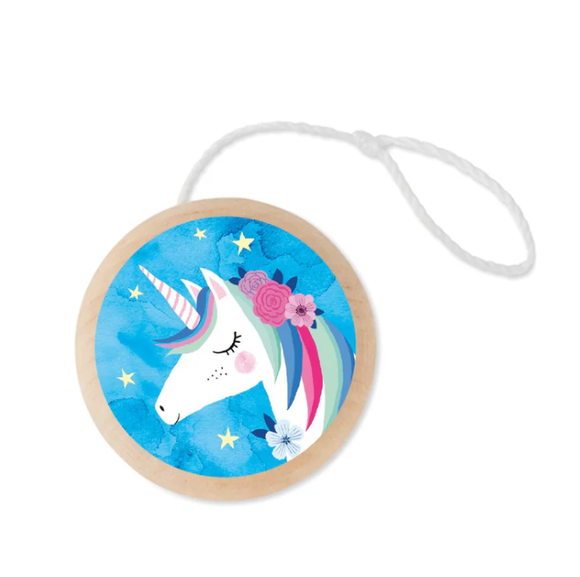 Unicorn Wooden Yo-Yo