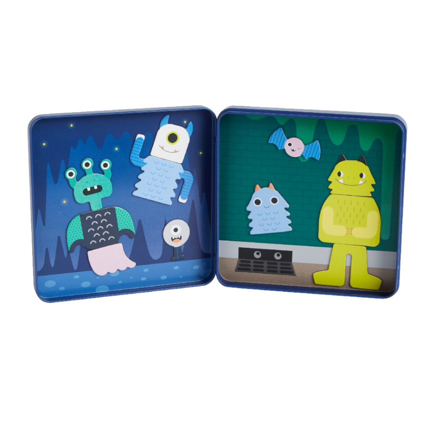 Mix + Match Monsters Magnetic Play Set