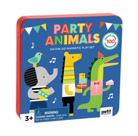 Party Animals On-the-Go Magnetic Play Set